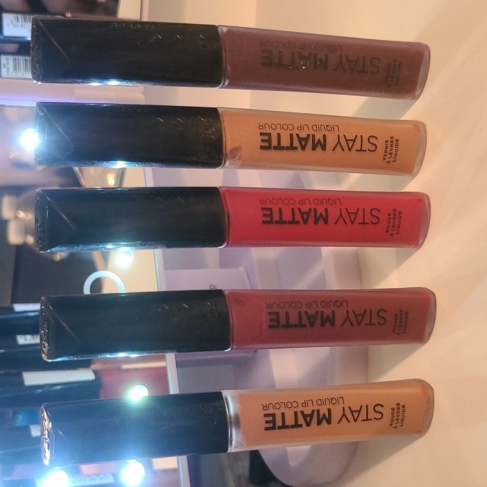 Rimmel London stay matte liquid lip colour five pack
